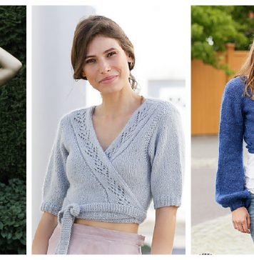 10+ Wrap Top Cardigan Free Knitting Patterns Wrap Top Free Knitting Patterns
