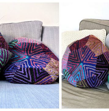 Bex Pillow Free Knitting Pattern