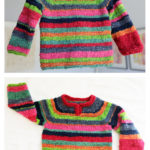 Childrens Jumper Free Knitting Pattern