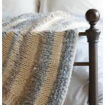 Quick and Easy Knit Throw Blanket Free Pattern