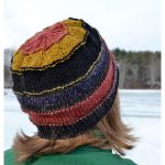 Scrap-happy Celebration Hat Free Knitting Pattern