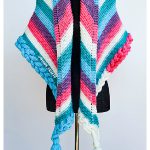 Snow Queen Braid Shawl Free Knitting Pattern