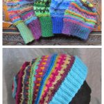 Stashbuster Slouch Hat Knitting Pattern