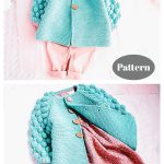 Baby Puff Cardigan Knitting Pattern