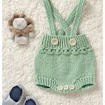 Baby Romper Free Knitting Pattern