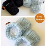 Baby Shoes Free Knitting Pattern