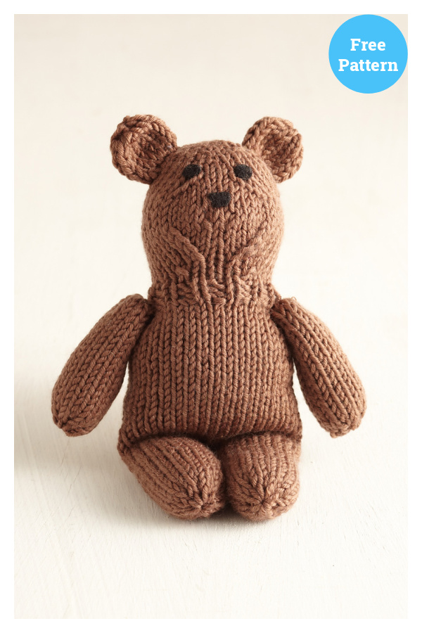 Best Friend Bear Free Knitting Pattern