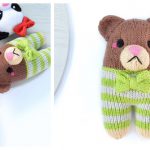 Cute Bear Free Knitting Pattern