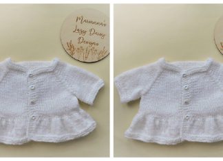 Eliza Baby Cardigan Free Knitting Pattern