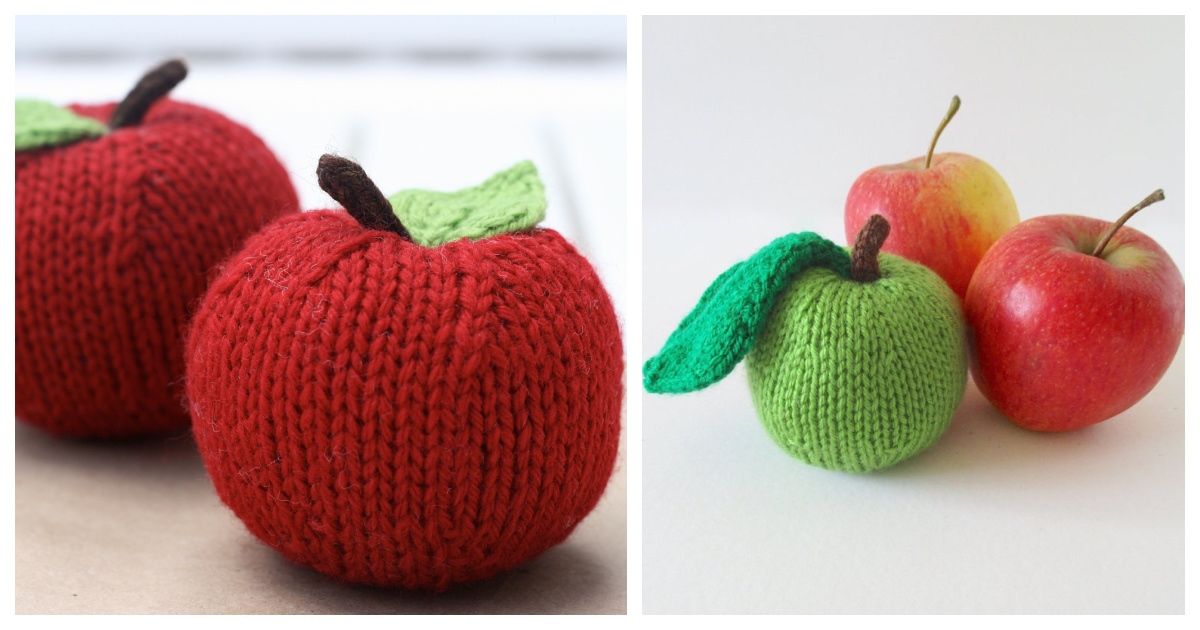 7 Apple Knitting Patterns Free Paid
