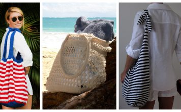 Beach Bag Free Knitting Pattern