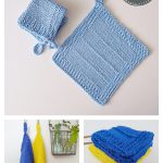 Breeze Washcloth Free Knitting Pattern