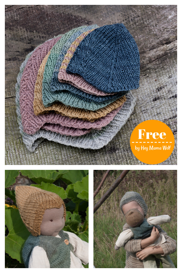 Campanula Baby Hat Free Knitting Pattern