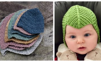 Campanula Baby Hat Free Knitting Pattern