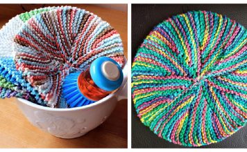 Crazy Eights Dishcloth Free Knitting Pattern