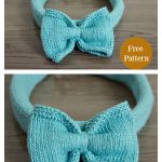 Dog Bow Tie and Collar Cover Free Knitting Pattern