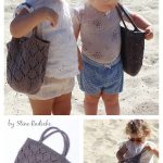 Small Sunrise Beach Bag Free Knitting Pattern