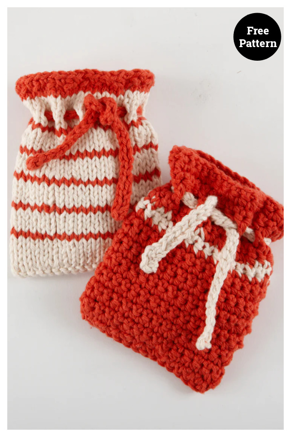 Soap Bags Free Knitting Pattern 