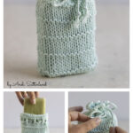Sweet and Simple Soap Sack Free Knitting Pattern