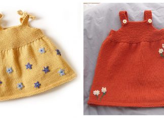 Childs Sun Top Free Knitting Pattern