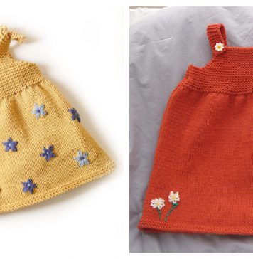 Childs Sun Top Free Knitting Pattern