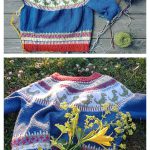 Erik´s Dino Sweater Free Knitting Pattern