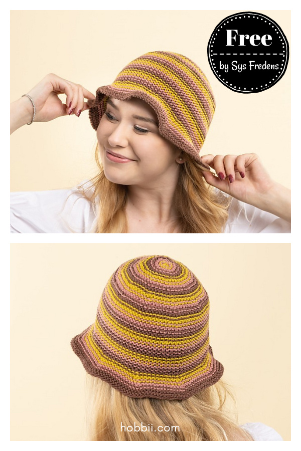 Sopka Bucket Hat Free Knitting Pattern