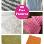 10+ Basketweave Baby Blanket Free Knitting Patterns