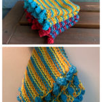 Easy Stripe Dishcloth Free Knitting Pattern
