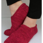Footies Slippers Free Knitting Pattern