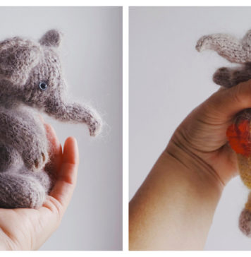 Little Elephant Knitting Pattern Little Elephant Free Knitting Pattern