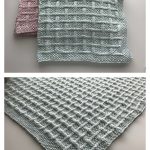 Wee Bonny Basket Blanket Free Knitting Pattern