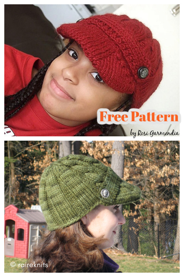 Capitan Hat Free Knitting Pattern