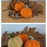 Decorative Pumpkins Free Knitting Pattern