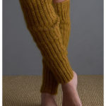 Lovely Ribbed Legwarmers Free Knitting Pattern