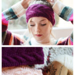 The Chrysalis Ear Warmer Free Knitting Pattern