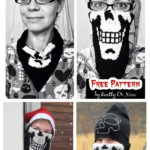 The Skull Kerchief Free Knitting Pattern