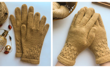 Yantar Gloves Free Knitting Pattern