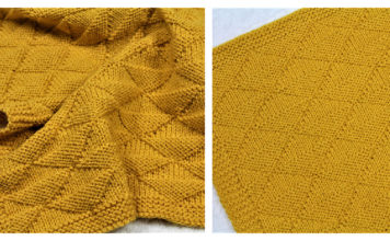 Albie Baby Blanket Free Knitting Pattern