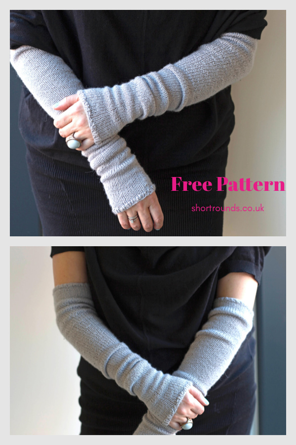 Bria Armwarmers Free Knitting Pattern
