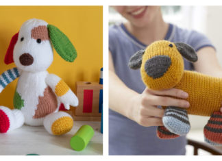 Colorful Puppy Knitting Patterns