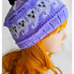 Ghost Party Halloween Hat Free Knitting Pattern