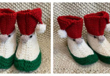Gnome Slippers Free Knitting Pattern