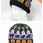 Halloween Hat Free Knitting Pattern