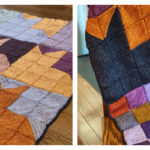 Kitty Corner Blanket Free Knitting Pattern