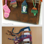 Luggage Tag Free Knitting Pattern