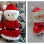 Santa and Mrs. Free Knitting Pattern