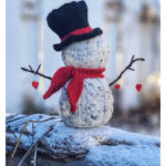 Snowman Ornament Knitting Pattern