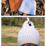 Spooky Spirit Ghost Hat Free Knitting Pattern