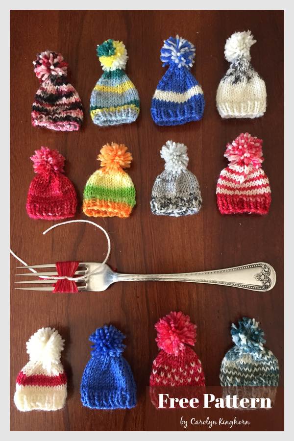 Tiny store knitted hats